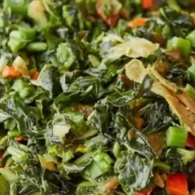 Calaloo and Saltfish.