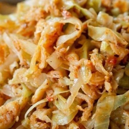 Cabbage and Saltfish.